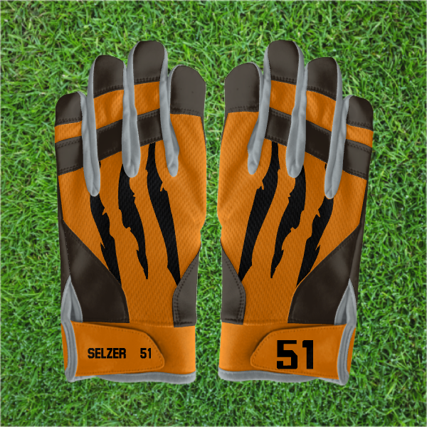Victory Custom Football Gloves By The Pair (G1)
