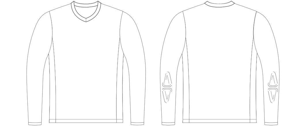 CLEAN SHEET PADDED GOALIE JERSEY