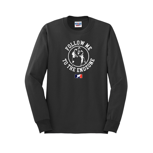 FOLLOW ME TO THE ENDZONE - Long Sleeve T-Shirt
