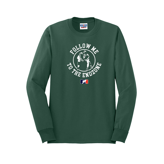 FOLLOW ME TO THE ENDZONE - Long Sleeve T-Shirt
