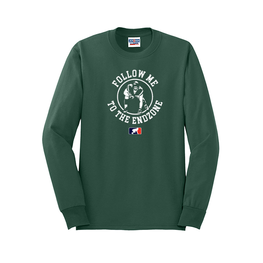 FOLLOW ME TO THE ENDZONE - Long Sleeve T-Shirt