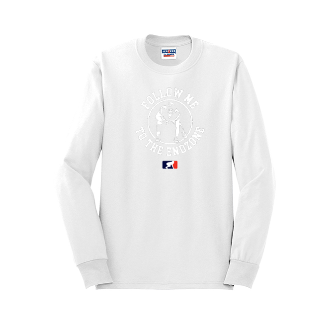 FOLLOW ME TO THE ENDZONE - Long Sleeve T-Shirt