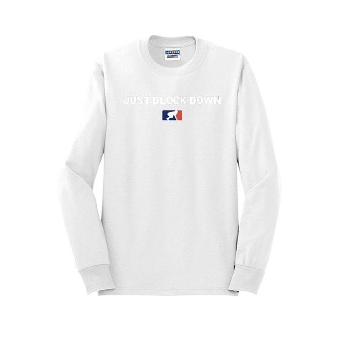 JUST BLOCK DOWN - Long Sleeve T-Shirt