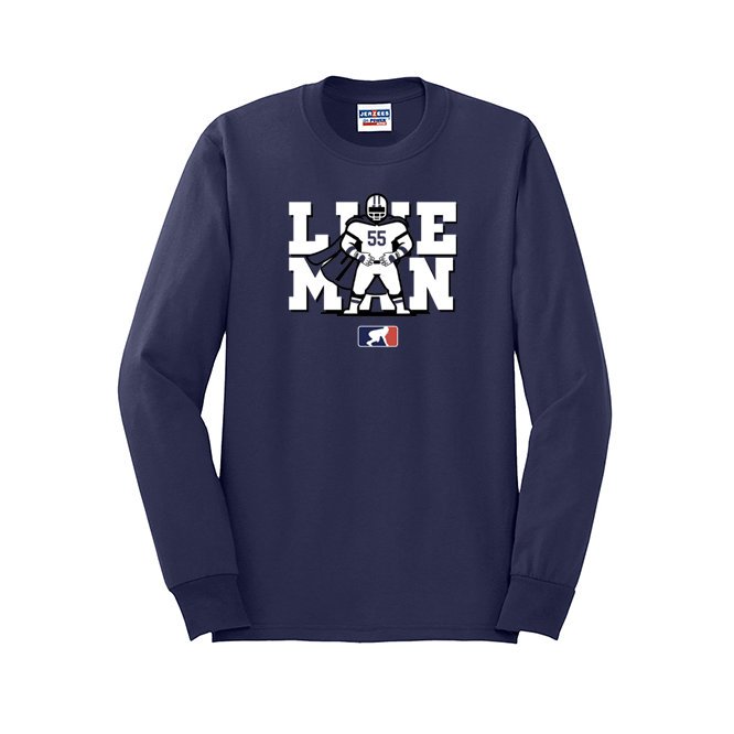 LINE MAN - Long Sleeve T-Shirt