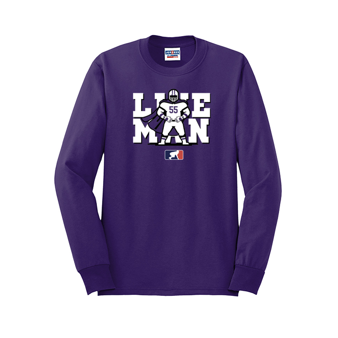 LINE MAN - Long Sleeve T-Shirt