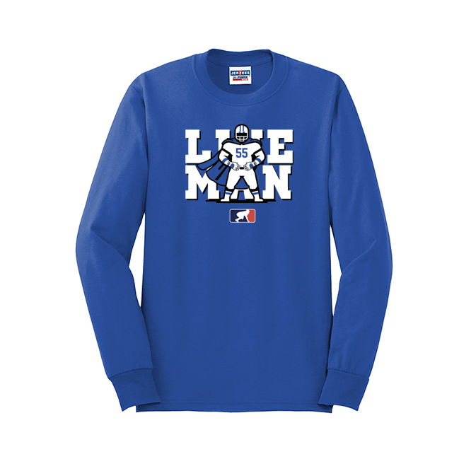 LINE MAN - Long Sleeve T-Shirt