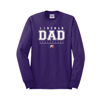 LINEMAN DAD - Long Sleeve T-Shirt