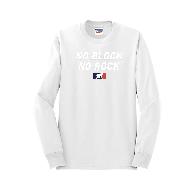 NO BLOCK NO ROCK - Long Sleeve T-Shirt