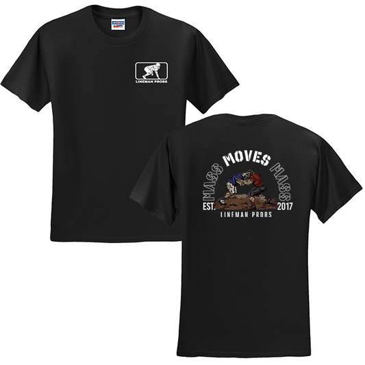 BIG BONED - MASS MOVES MASS - T-Shirt