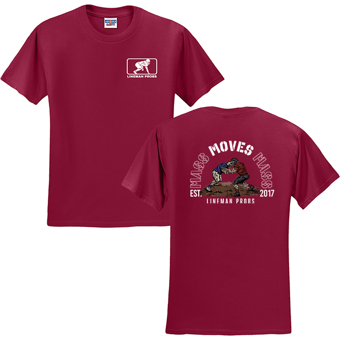 BIG BONED - MASS MOVES MASS - T-Shirt