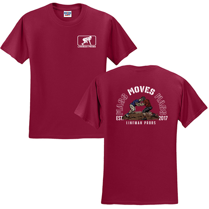 BIG BONED - MASS MOVES MASS - T-Shirt