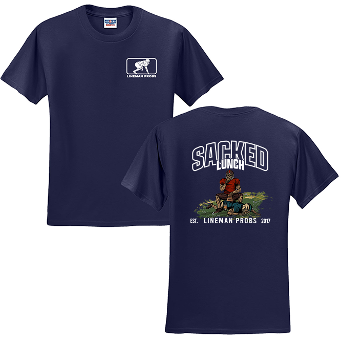BIG BONED - SACKED LUNCH - T-Shirt