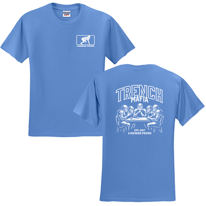 BIG BONED - TRENCH MAFIA (White) - T-Shirt