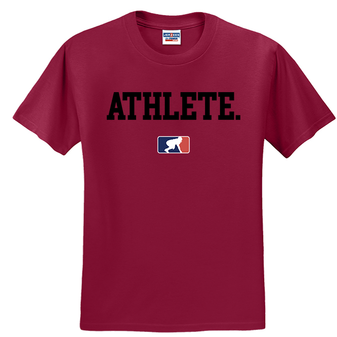 ATHLETE (Black) - T-Shirt