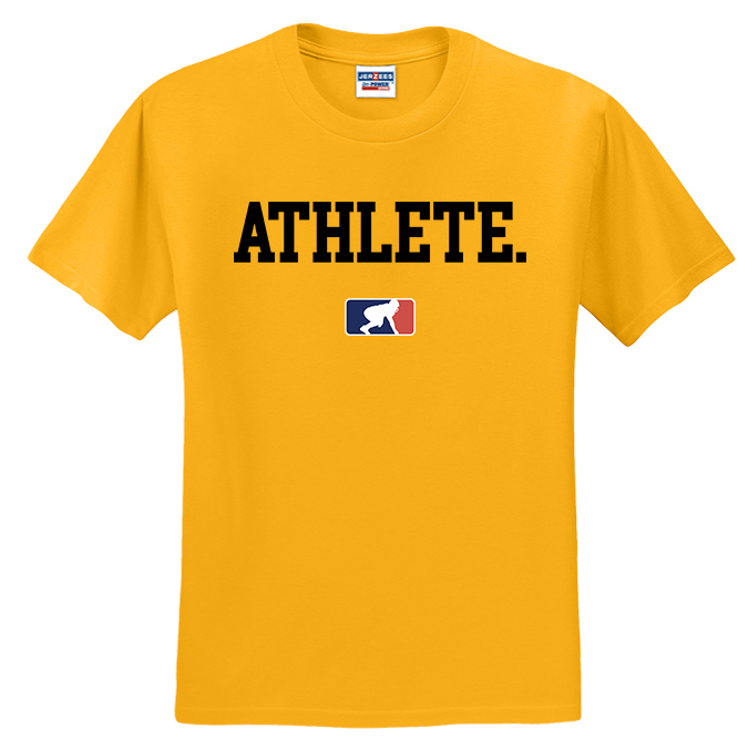 ATHLETE (Black) - T-Shirt