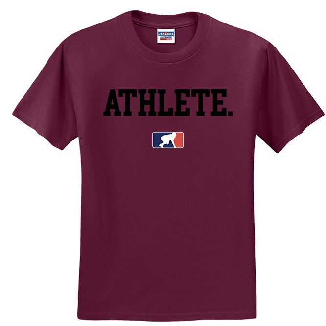 ATHLETE (Black) - T-Shirt