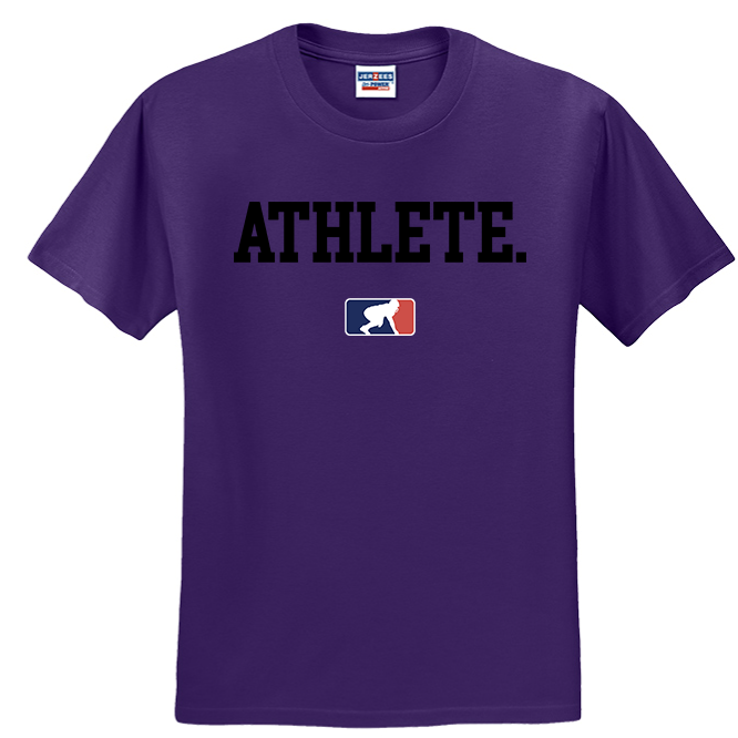 ATHLETE (Black) - T-Shirt