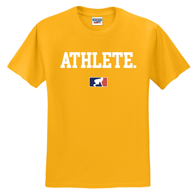 ATHLETE (White) - T-Shirt
