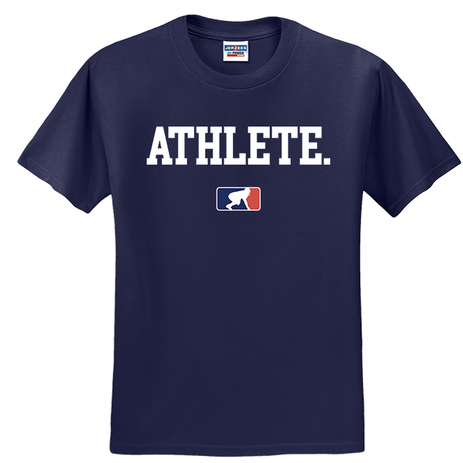ATHLETE (White) - T-Shirt