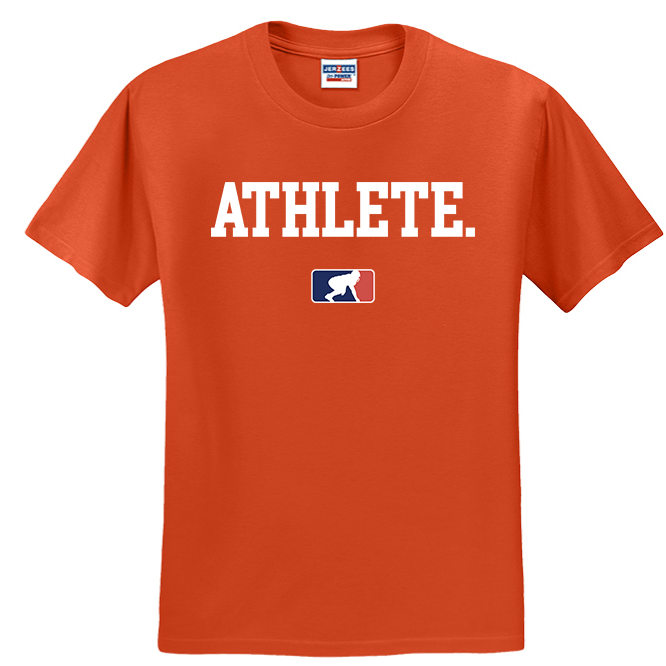 ATHLETE (White) - T-Shirt