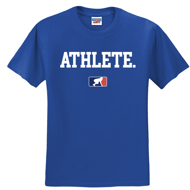 ATHLETE (White) - T-Shirt