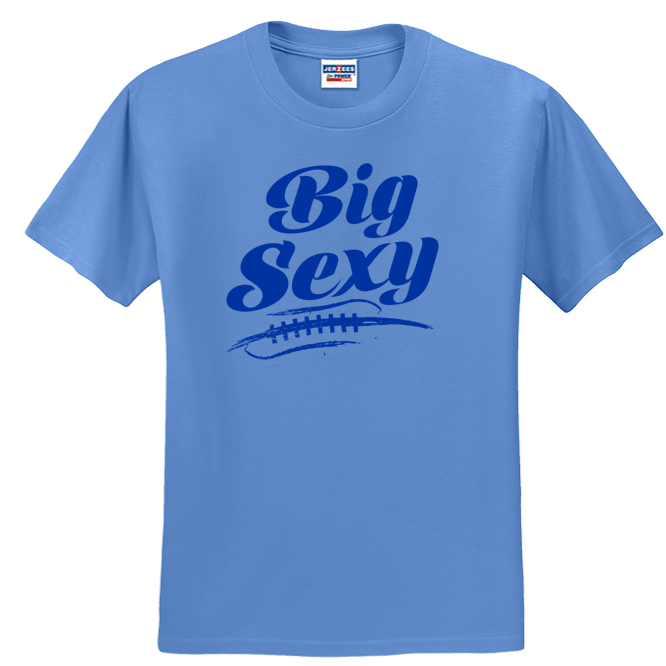 BIG SEXY (Royal) (A) - T-Shirt