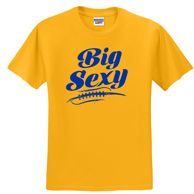 BIG SEXY (Royal) (A) - T-Shirt