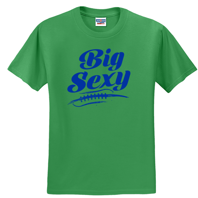 BIG SEXY (Royal) (A) - T-Shirt