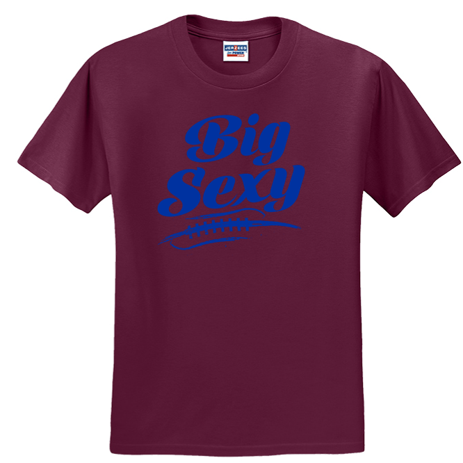 BIG SEXY (Royal) (A) - T-Shirt