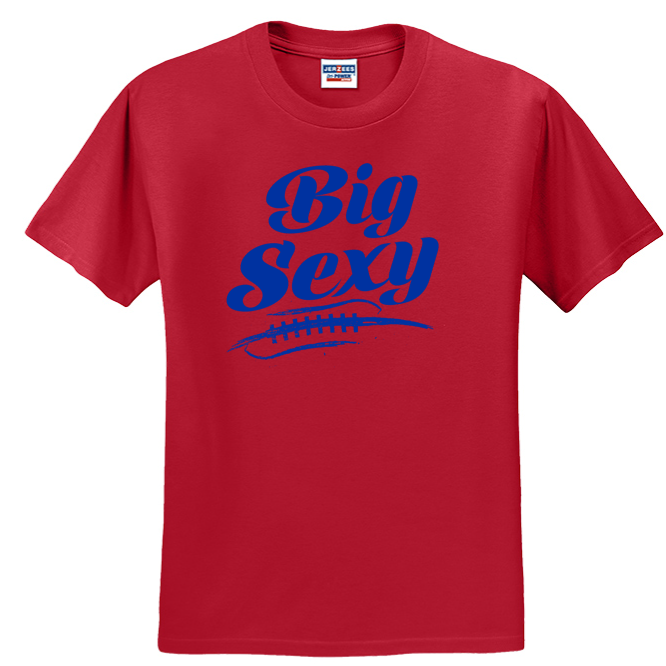 BIG SEXY (Royal) (A) - T-Shirt