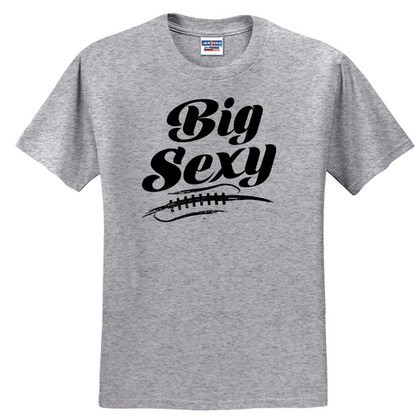 BIG SEXY (Black) (A) - Heavyweight T-Shirt