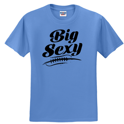 BIG SEXY (Black) (A) - Heavyweight T-Shirt