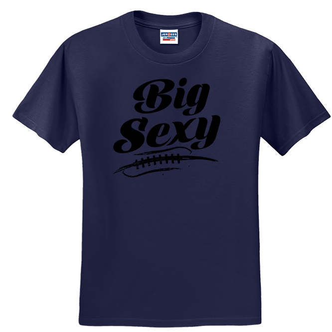 BIG SEXY (Black) (A) - T-Shirt