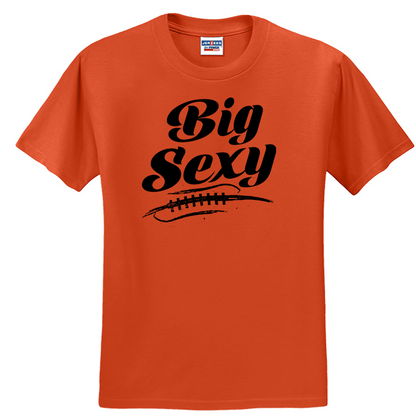 BIG SEXY (Black) (A) - Heavyweight T-Shirt