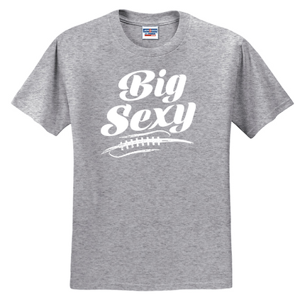 BIG SEXY (White) (A) - Youth T-Shirt