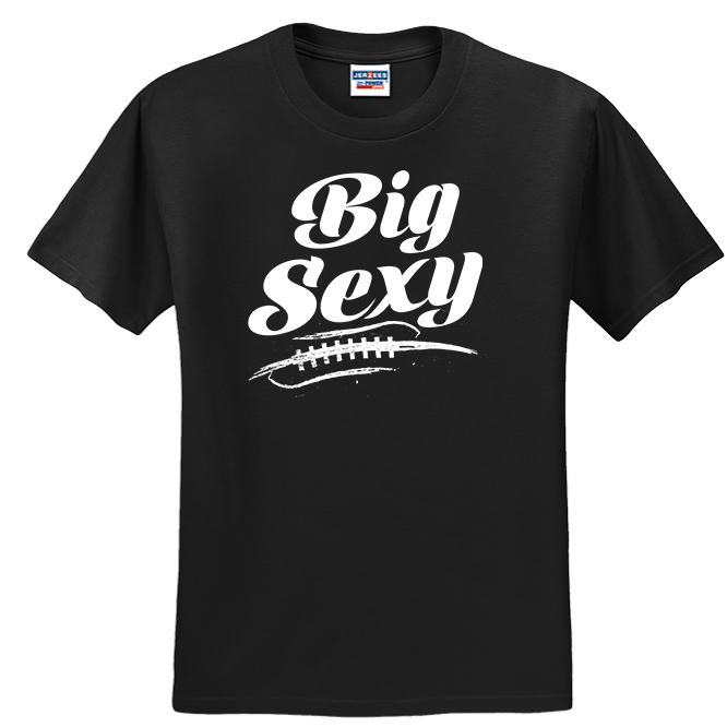 BIG SEXY (White) (A) - T-Shirt