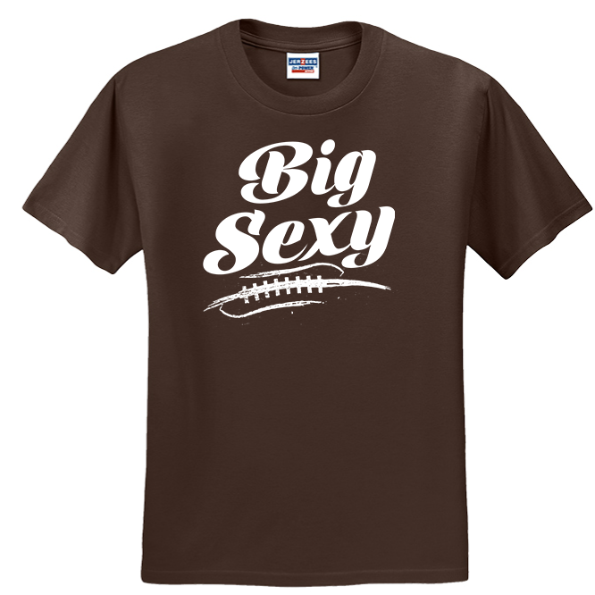 BIG SEXY (White) (A) - Heavyweight T-Shirt