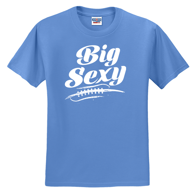BIG SEXY (White) (A) - Heavyweight T-Shirt