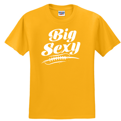 BIG SEXY (White) (A) - Heavyweight T-Shirt