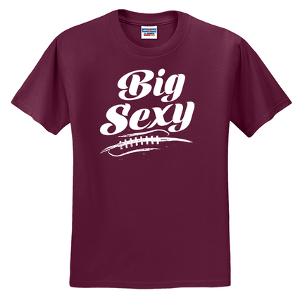 BIG SEXY (White) (A) - Heavyweight T-Shirt