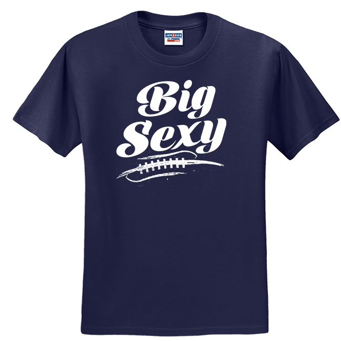 BIG SEXY (White) (A) - T-Shirt