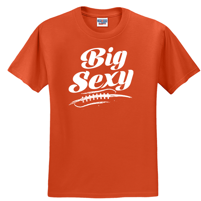 BIG SEXY (White) (A) - Heavyweight T-Shirt