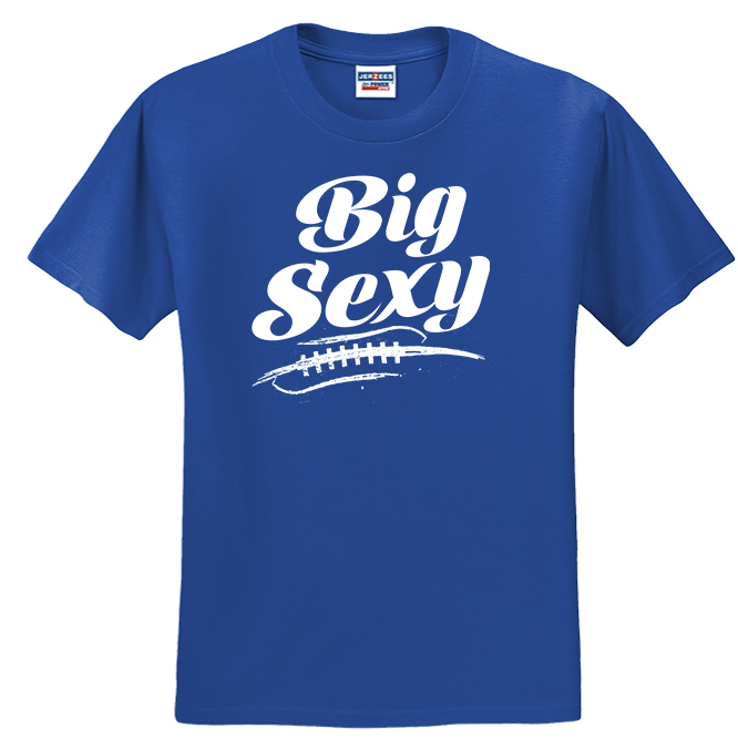 BIG SEXY (White) (A) - T-Shirt
