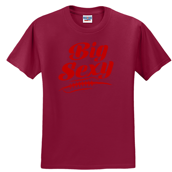 BIG SEXY (Red) (A) - T-Shirt