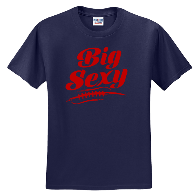 BIG SEXY (Red) (A) - T-Shirt