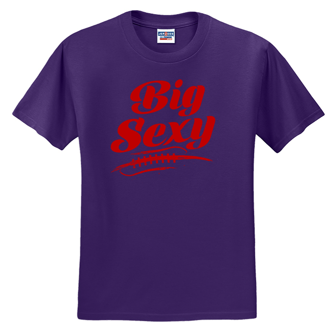 BIG SEXY (Red) (A) - T-Shirt