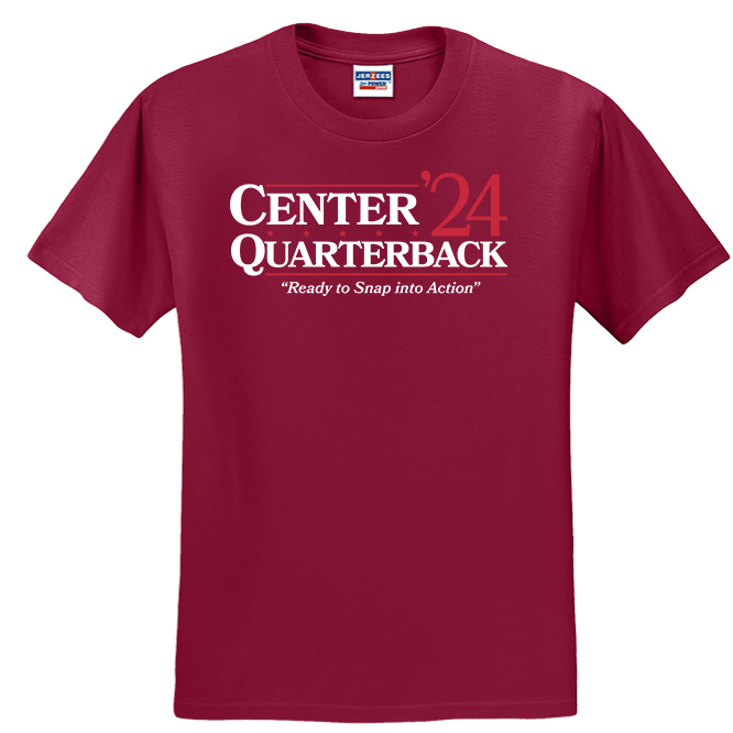 CENTER QUARTERBACK '24 - Heavyweight T-Shirt