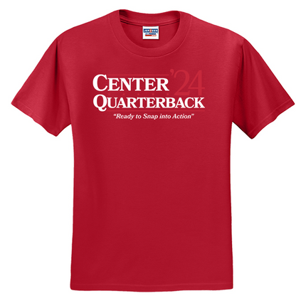CENTER QUARTERBACK '24 - Youth T-Shirt