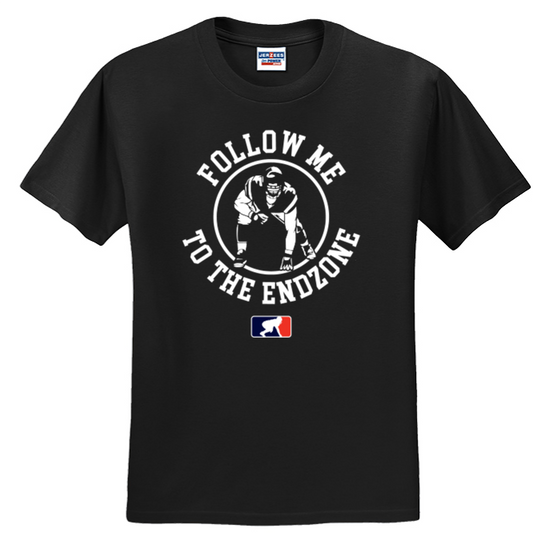 FOLLOW ME TO THE ENDZONE - Heavyweight T-Shirt