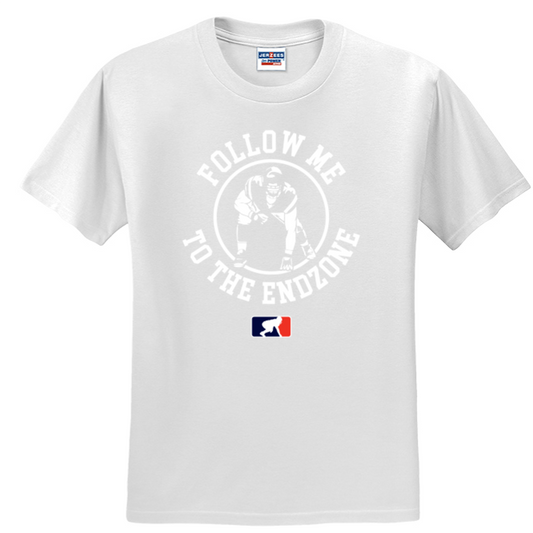 FOLLOW ME TO THE ENDZONE - Heavyweight T-Shirt